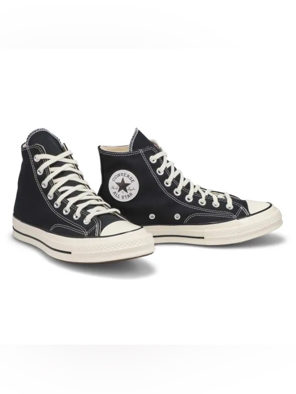Converse Chuck 70 High Top Black Vintage Canvas - Men’s Size 10.5 US